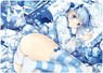 Character Universal Rubber Mat E-tsu Eri Natsume [Blue Halloween] (Anime Toy)
