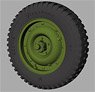Tire Wheel for Willis MB Firestone (Plastic model)