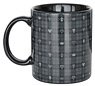 Kingdom Hearts III Mug Cup Dark Monogram [Monogram/Black] (Anime Toy)