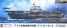 USS Aircraft Carrier CV-8 Hornet w/Flag, Ship Name Plate, Photo-Etched Parts (Plastic model)