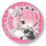 Gyugyutto Can Badge Re:Zero -Starting Life in Another World- Ram (Tea Cup) (Anime Toy)
