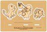 Pokemon Sepia Graffiti Acrylic Stand Over There (Anime Toy)