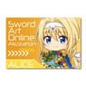 Gyugyutto BIG Square Can Badge Sword Art Online Alicization Alice (Anime Toy)