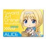 Gyugyutto BIG Square Can Badge Sword Art Online Alicization Alice (11 Years Old) (Anime Toy)