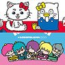 Gin Tama x Sanrio Characters Clear Flat Pouch (Set of 8) (Anime Toy)