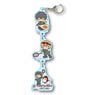 Three Concatenation Key Ring Gintama x Sanrio Characters Tossy & Okky (Anime Toy)