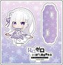 Re:Zero -Starting Life in Another World- Memory Snow Acrylic Diorama Puni-Chara Emilia (Anime Toy)