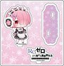 Re:Zero -Starting Life in Another World- Memory Snow Acrylic Diorama Puni-Chara Ram (Anime Toy)