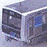 Aonami Line Type 1000 Paper Kit (4-Car Set) (Pre-Colored Kit) (Model Train)