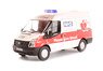 (OO) Oxford Diecast MK5 Ford Transit SWB Med NHS Blood Donor Van (Model Train)