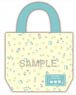 Natsume`s Book of Friends the Movie: Tied to the Temporal World Yellow Flower Pattern Mini Tote Bag (Anime Toy)