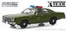 The A-Team (1983-87 TV Series) - 1977 Plymouth Fury U.S. Army Police (Diecast Car)