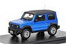Suzuki Jimny Sierra JC (2018) Brisk Blue Metallic (Diecast Car)