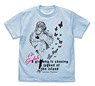Summer Pockets Ao Sorakado T-Shirt Light Blue S (Anime Toy)