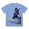 Summer Pockets Kamome Kushima T-Shirt Sax S (Anime Toy)
