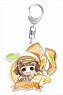 Minicchu The Idolm@ster Cinderella Girls Acrylic Key Ring Yuzu Kitami High Tension Smash Ver. (Anime Toy)
