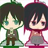 Attack on Titan Rubber Stand (Set of 7) (Anime Toy)