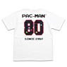 Pac-Man 80 T-Shirts (WHT) XL (Anime Toy)