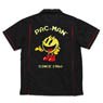 Pac-Man Amusement Arcade Embroidery Shirts (BK) S (Anime Toy)