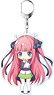 TV Animation [The Quintessential Quintuplets] Big Key Ring Nino Nakano Deformation Ver. (Anime Toy)