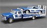 DAN GURNEY - FORD F-350 RAMP TRUCK WITH #2 1969 TRANS AM MUSTANG (ミニカー)