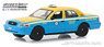 2011 Ford Crown Victoria Checker Cab Co.Taxi City of Los Angeles, California (Diecast Car)