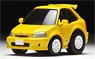 ChoroQ zero Z-62b Civic TypeR (EK9) (Yellow) (Choro-Q)
