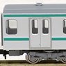 J.R. Commuter Train Series E501 (Joban Line) Additional Set (Add-On 5-Car Set) (Model Train)