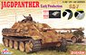 WWII German Jagdpanther Sd.Kfz.173 Ausf.G1 Early Production w/Zimmerit (2in1 Kit) & Etching Parts (Plastic model)