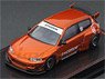 Pandem Civic (EG6) Orange Metallic (Diecast Car)