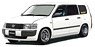 Toyota Probox GL (NCP51V) White Hayashi-Wheel (Diecast Car)