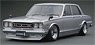Nissan Skyline 2000 GT-R (PGC10) Silver Hayashi-Wheel (Diecast Car)