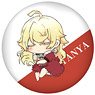 Saga of Tanya the Evil: The Movie Chi-Kids Can Badge 75 dia. Good Night Tanya (Anime Toy)