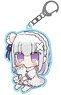Re:Zero -Starting Life in Another World- Chi-Kids Acrylic Key Ring Emilia (Anime Toy)