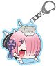 Re:Zero -Starting Life in Another World- Chi-Kids Acrylic Key Ring Ram (Anime Toy)