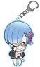 Re:Zero -Starting Life in Another World- Chi-Kids Acrylic Key Ring Rem B (Anime Toy)