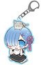Re:Zero -Starting Life in Another World- Chi-Kids Acrylic Key Ring Rem C (Anime Toy)
