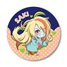 Pukasshu Can Badge Zombie Land Saga Saki Nikaido (Anime Toy)