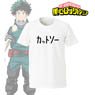 My Hero Academia Cut Sew T-Shirts Mens S (Anime Toy)