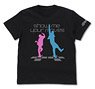DanceDanceRevolution show me your moves Tシャツ BLACK XL (キャラクターグッズ)