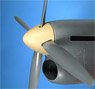 Hawker Tempest V Corrected de Havilland Spinner (for Eduard) (Plastic model)