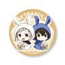 Gyugyutto Can Badge Bungo Stray Dogs Rabbit Ears Ver. Nakajima & Dazai (Anime Toy)