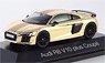 Audi R8 V10 Plus, Gold Shiny (Diecast Car)
