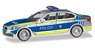 (HO) BMW 5シリーズ セダン ミュンヘン警察 誘導車 (鉄道模型)