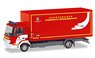 (HO) Mercedes-Benz Atego Box Truck `Feuerwehr Eschwege / Respiratory Protection` (Model Train)