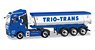 (HO) MAN TGX XLX Euro 6c Tipper Semitrailer with Thermal Insulation `Trio-Trans` (Model Train)