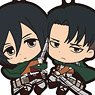 Attack on Titan Rubber Strap Collection (Set of 8) (Anime Toy)
