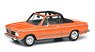 BMW 2002 Cabrio (Baur) Orange (Diecast Car)