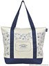 The Idolm@ster SideM Design Produced by Sanrio Big Tote Bag (Navy) (Anime Toy)