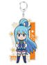 Isekai Quartetto Acrylic Key Ring (4) Aqua (Anime Toy)